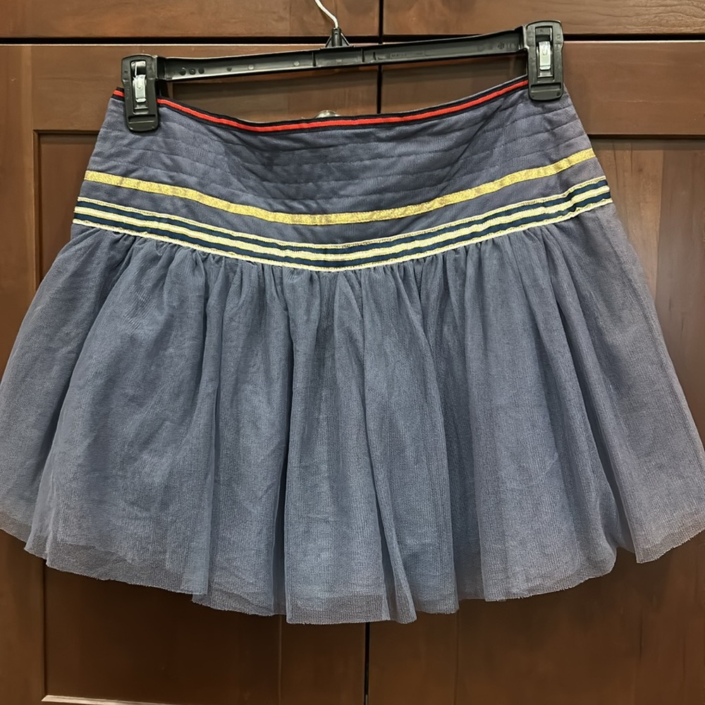 Ladies Essentiel Antwerp Blue Tulle Skirt